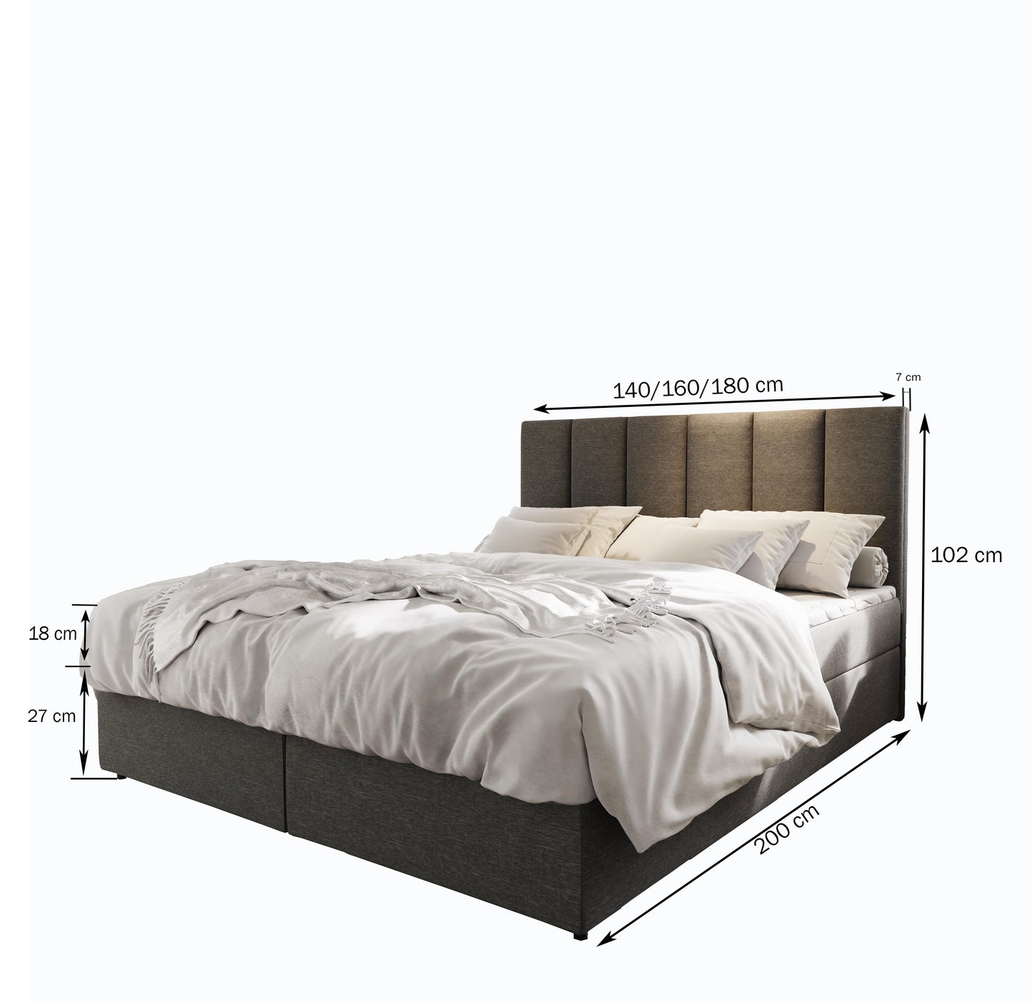 Boxspringbett Meril