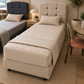Einzelbett 90×190 cm – mit Matratze &amp; Stauraum