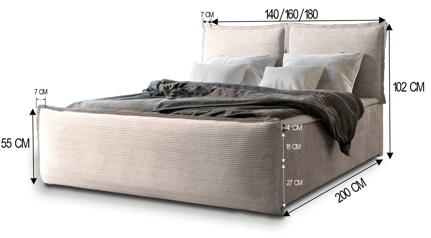 Boxspringbett Monta