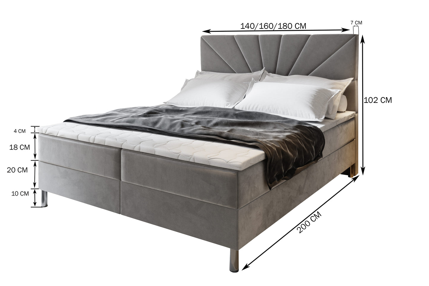 Boxspringbett Muri