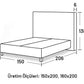 Boxspringbett Dublin